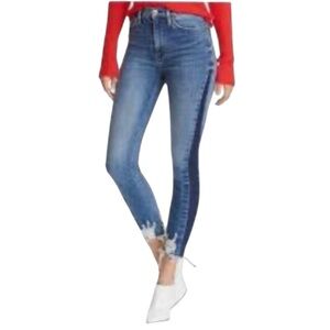 Hudson Holly Skinny Distressed Jeans Size 31